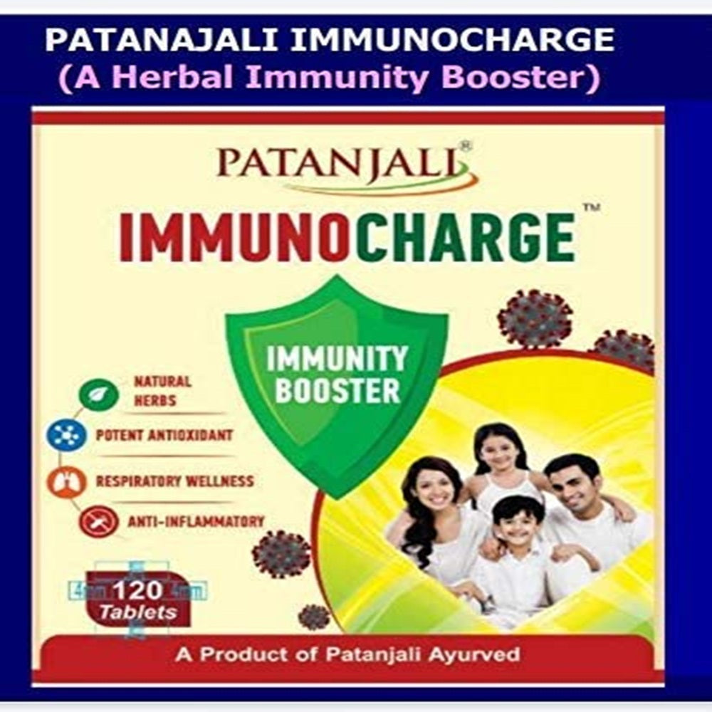 Patanjali Immuno Charge Tablets Patanjali Immuno Charge Tablets