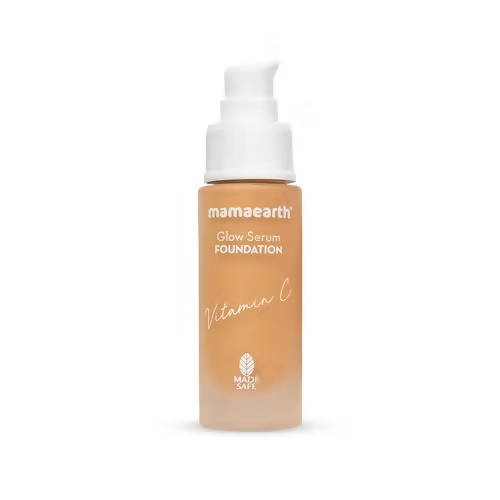 Mamaearth Glow Serum Foundation-Toffee Glow Mamaearth Glow Serum Foundation-Toffee Glow
