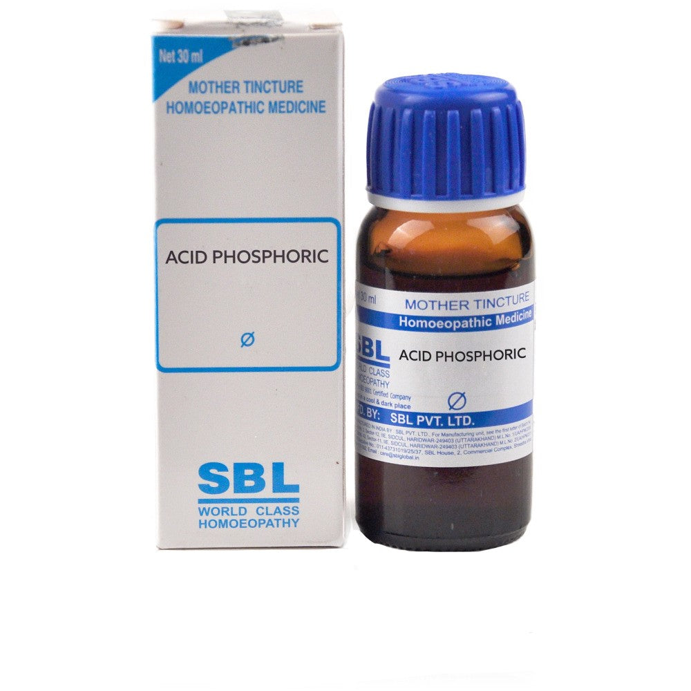 SBL Homeopathy Acid Phosphoricum 1X (Q) SBL Pvt. Ltd.