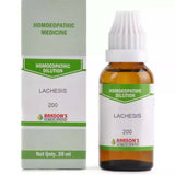 Bakson's Homeopathy Lachesis Dilution - Safuron Naturals