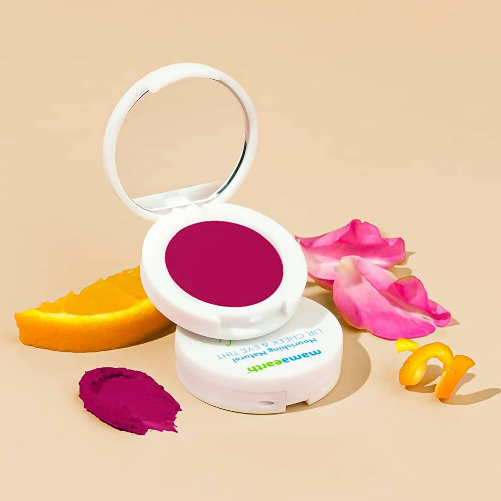 Mamaearth Nourishing Natural Lip Cheek & Eye Tint with Vitamin C & Rose Mamaearth Nourishing Natural Lip Cheek & Eye Tint with Vitamin C & Rose