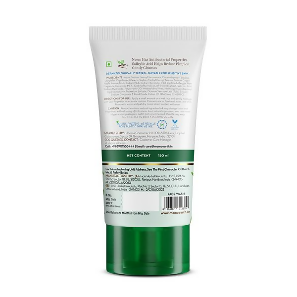 Mamaearth Neem Pimple Care Face Wash Mamaearth Neem Pimple Care Face Wash