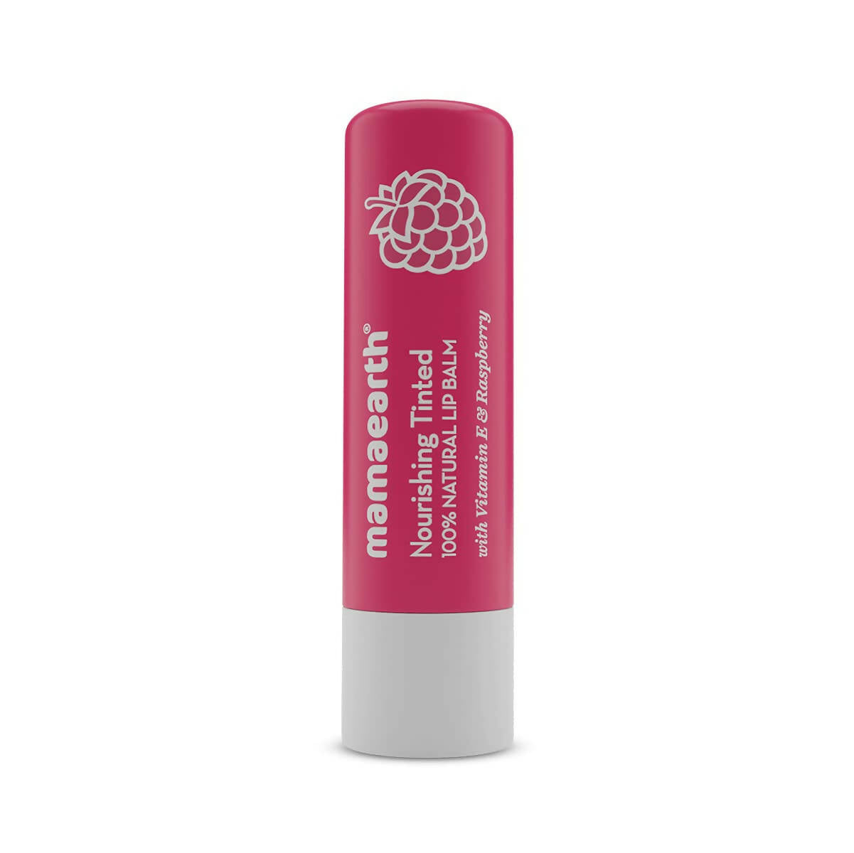 Mamaearth Vitamin E and Raspberry Tinted 100% Natural Lip Balm - Safuron