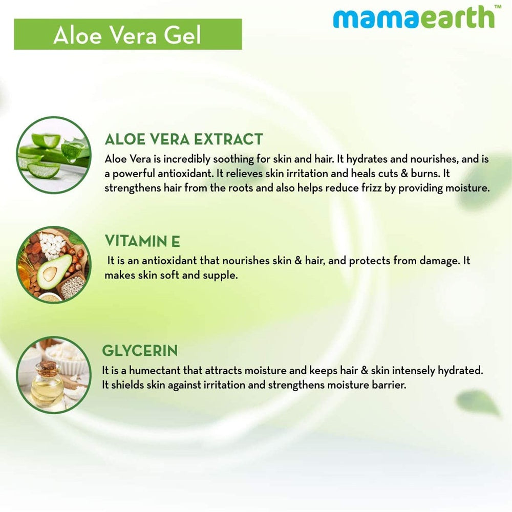 Mamaearth Aloe Vera Gel For Skin & Hair Mamaearth Aloe Vera Gel For Skin & Hair