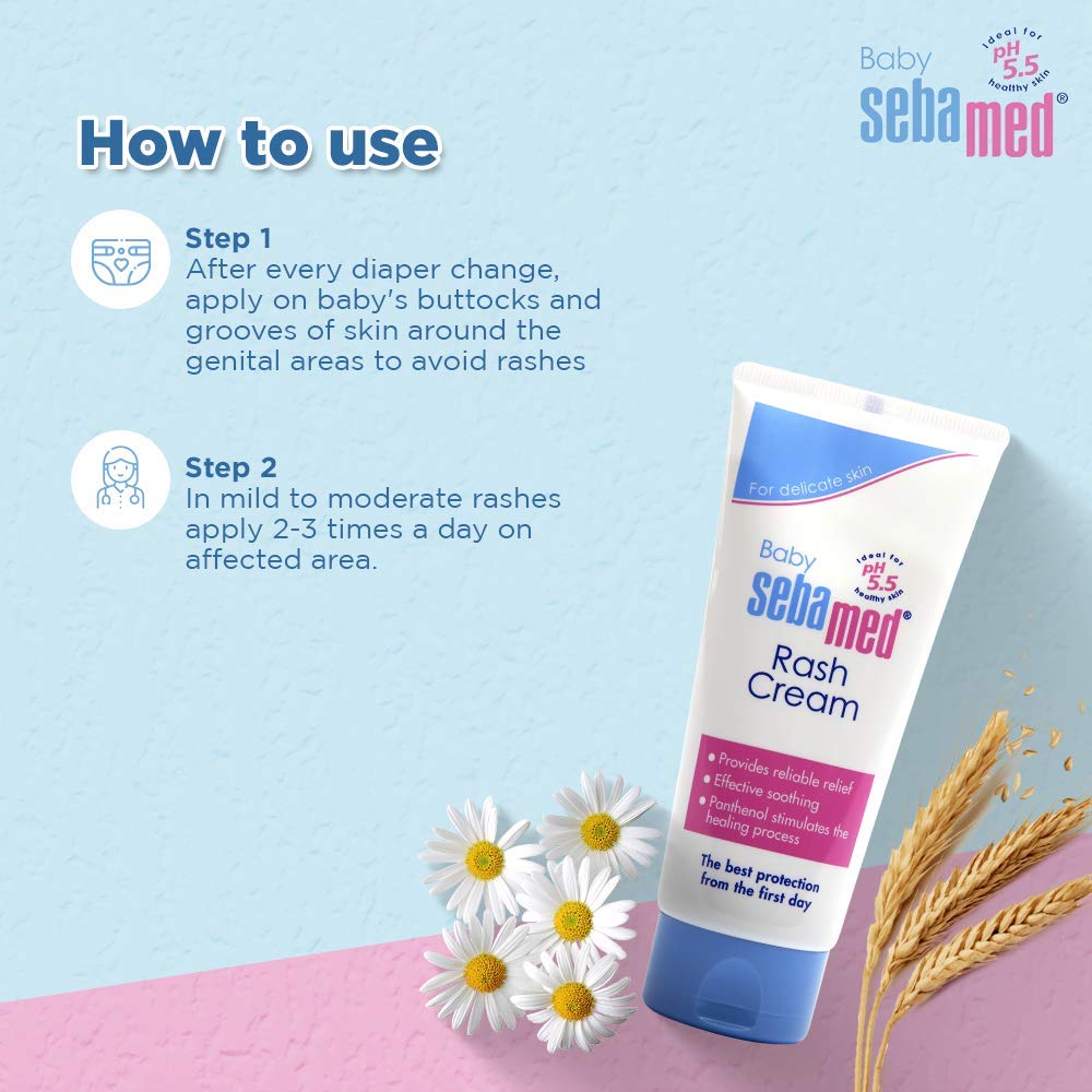 Sebamed Baby Rash Cream For Kids PH 5.5- 100ML Sebamed Baby Rash Cream For Kids PH 5.5- 100ML