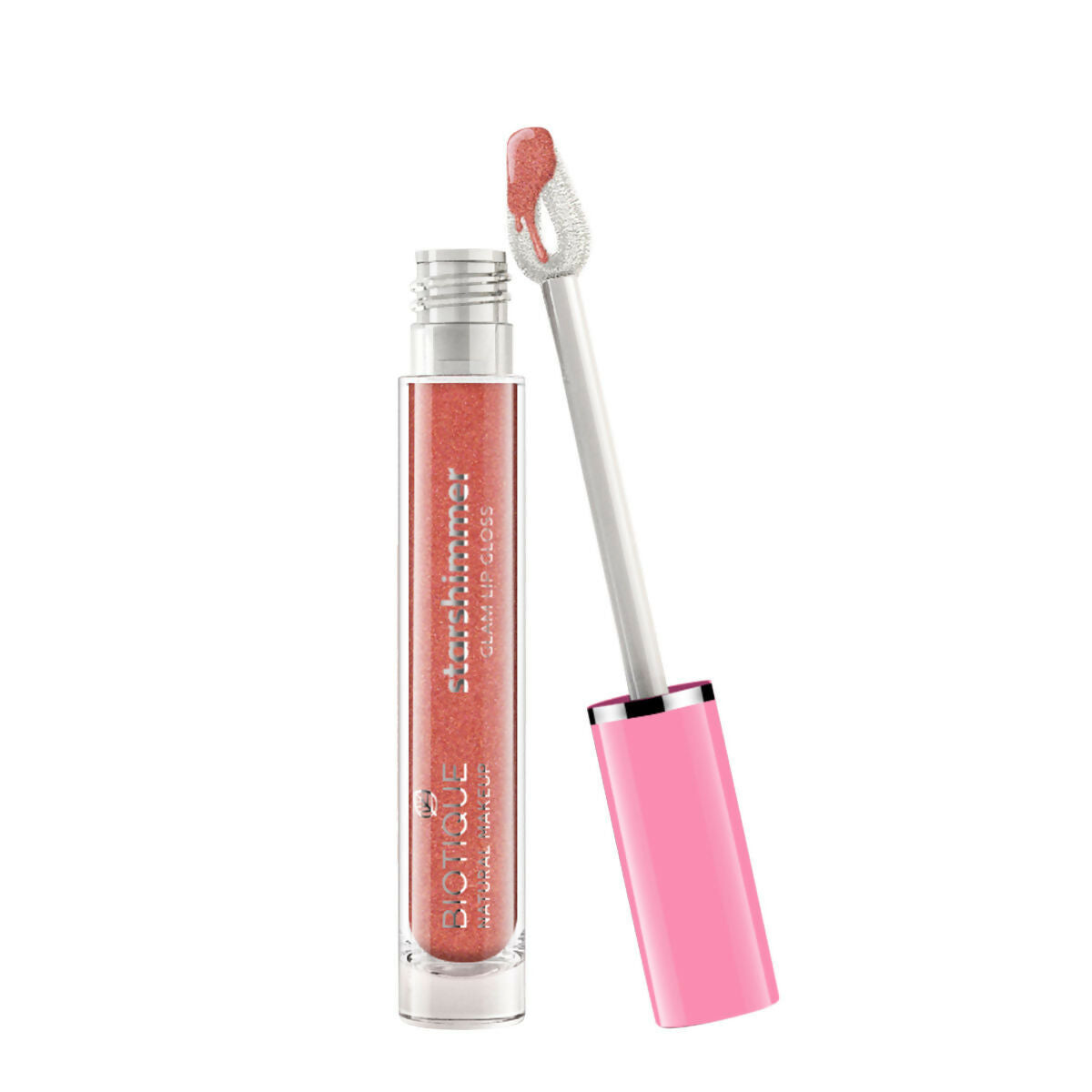 Biotique Starshimmer Glam Lip Gloss - Peek A Boo Biotique Starshimmer Glam Lip Gloss - Peek A Boo