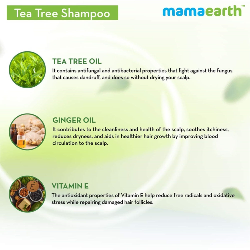 Mamaearth Tea Tree Shampoo & Onion Hair Oil Mamaearth Tea Tree Shampoo & Onion Hair Oil