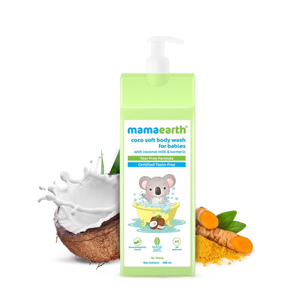 Mamaearth Coco Soft Body Wash For Babies With Coconut Milk & Turmeric Mamaearth Coco Soft Body Wash For Babies With Coconut Milk & Turmeric