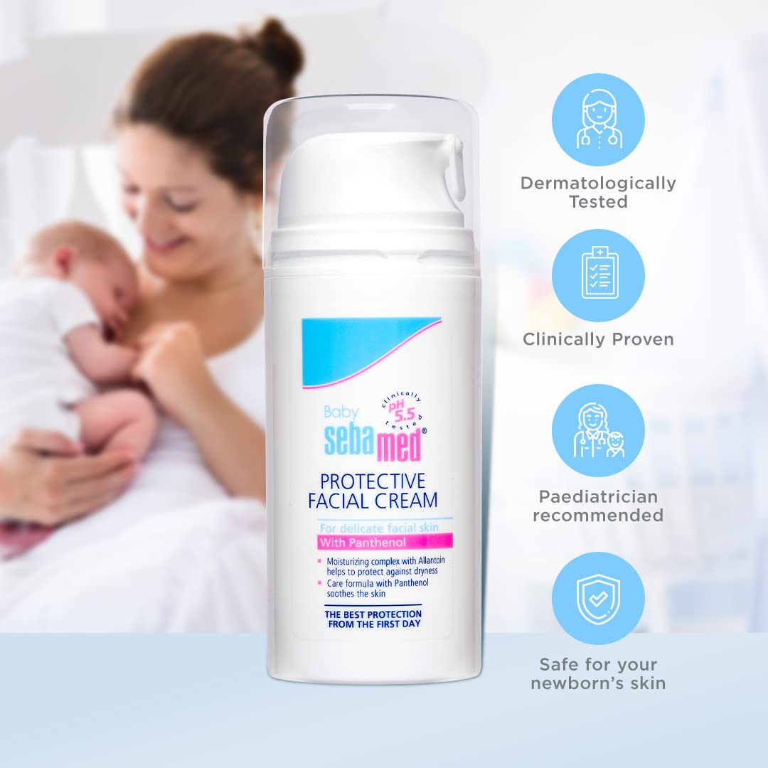 Sebamed Baby Protective Facial Cream With Vitamin E For Soft Skin Sebamed Baby Protective Facial Cream With Vitamin E For Soft Skin