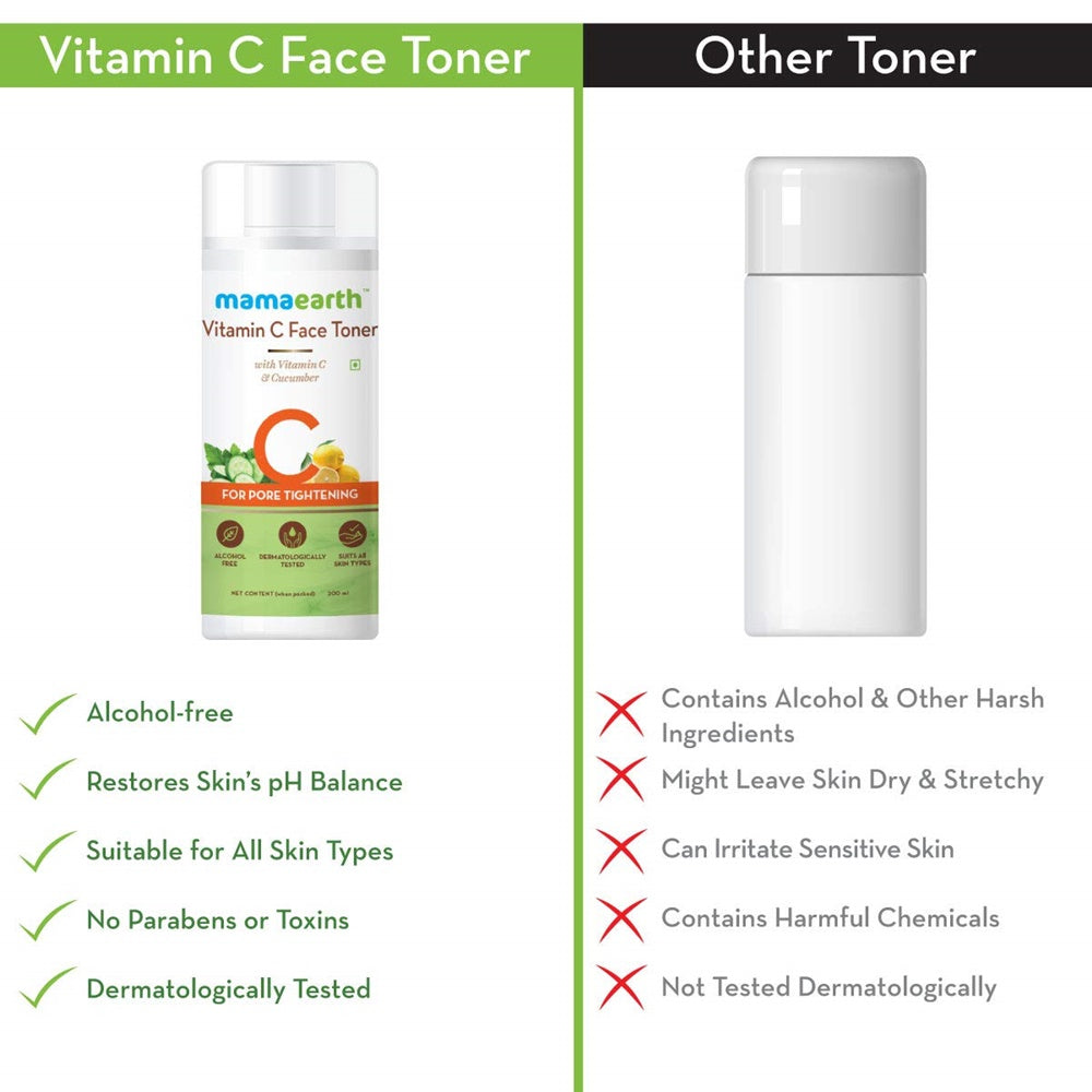 Mamaearth Vitamin C Face Toner And Face Wash Mamaearth Vitamin C Face Toner And Face Wash