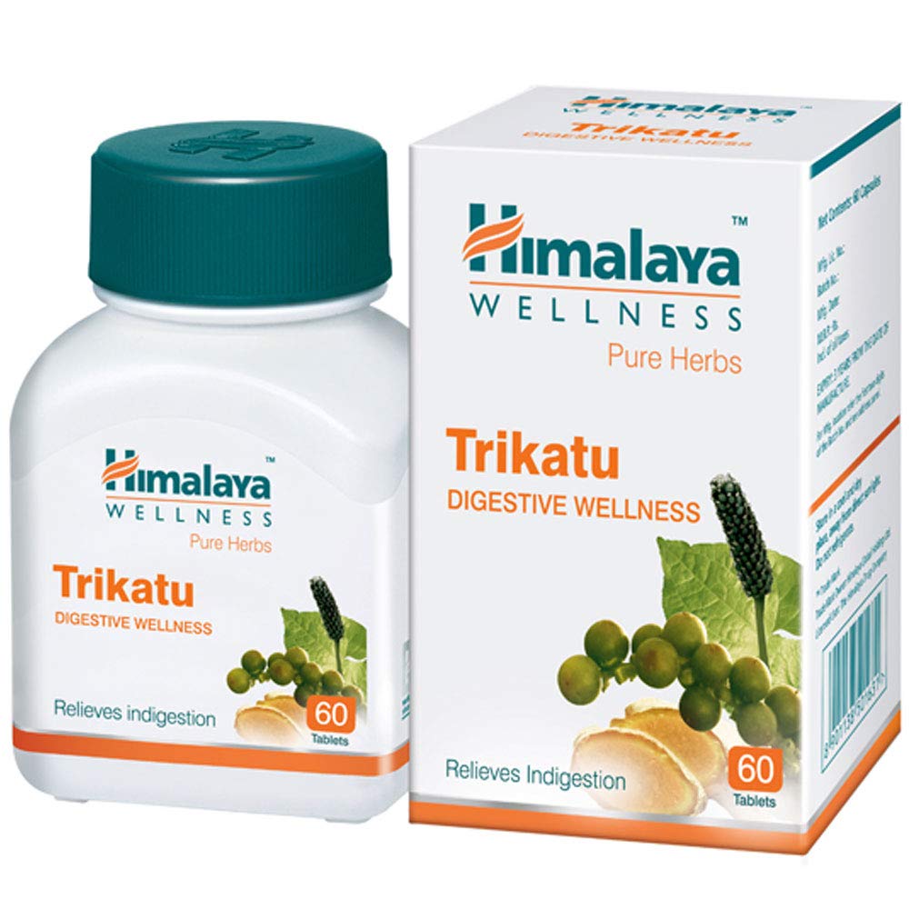 Himalaya Wellness Pure Herbs Trikatu Digestive Wellness - 60 Tablets - Safuron Naturals