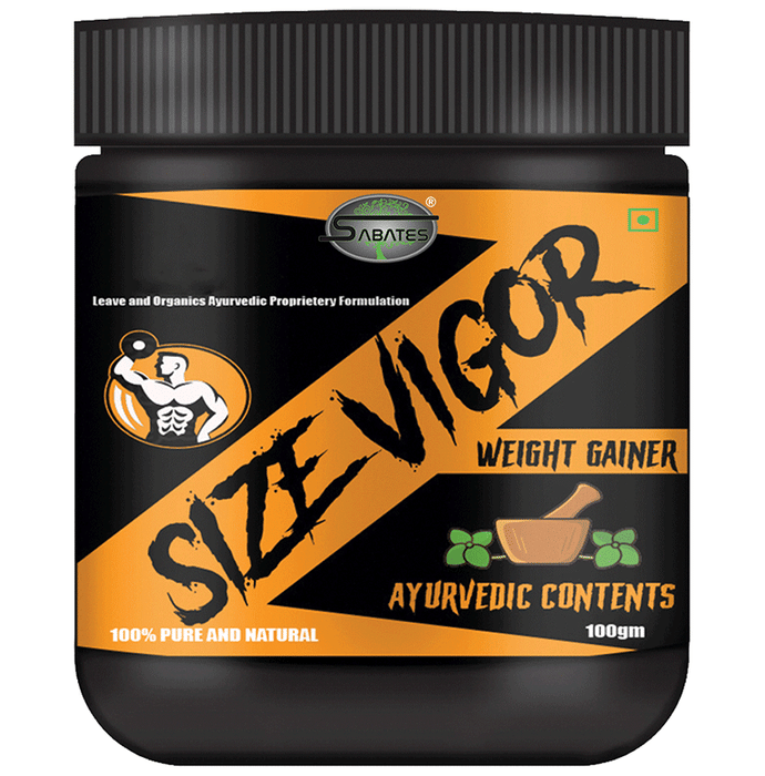 Sabates Size Vigour Weight Gainer