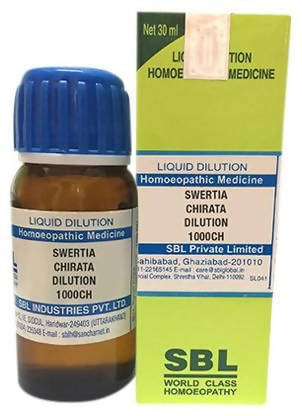 SBL Homeopathy Swertia Chirata Dilution SBL Homeopathy Swertia Chirata Dilution