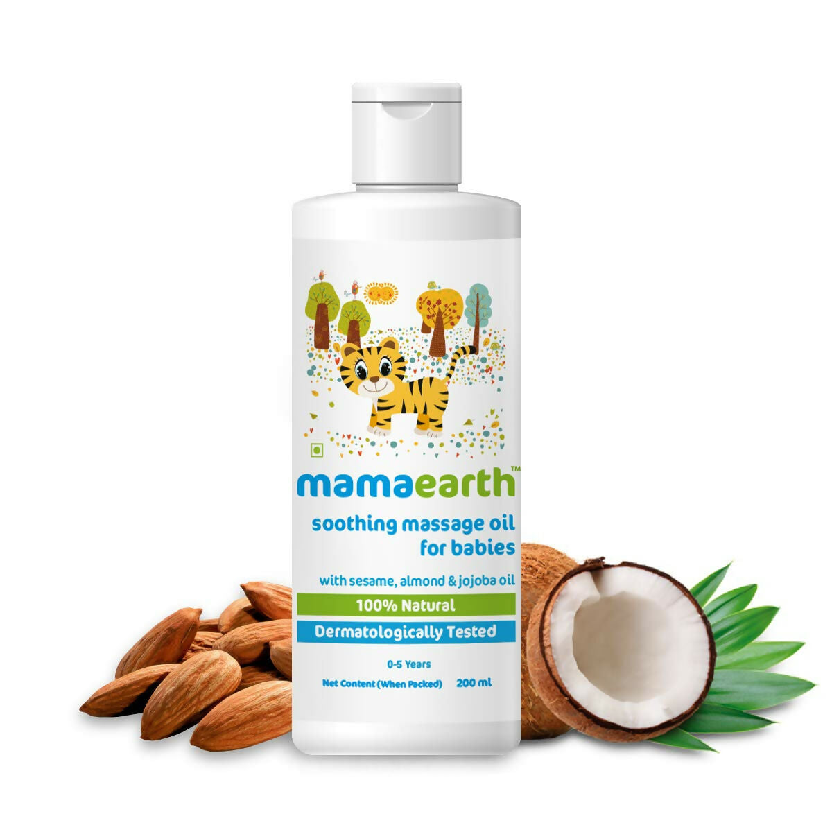 Mamaearth Daily Moisturizing Lotion & Soothing Baby Massage Oil, With Sesame, Almond & Jojoba Oil Mamaearth Daily Moisturizing Lotion & Soothing Baby Massage Oil, With Sesame, Almond & Jojoba Oil