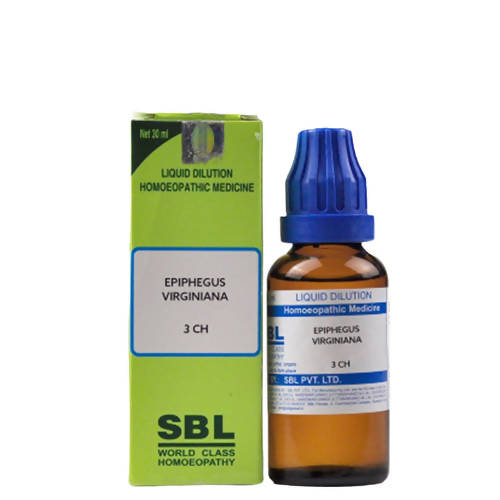 SBL Homeopathy Epiphegus Virginiana Dilution - Safuron