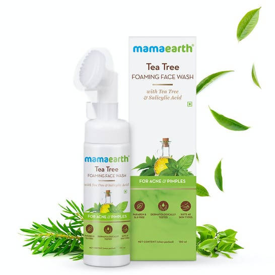 Mamaearth Tea Tree Foaming Face Wash with Tea Tree & Salicylic Acid Mamaearth Tea Tree Foaming Face Wash with Tea Tree & Salicylic Acid