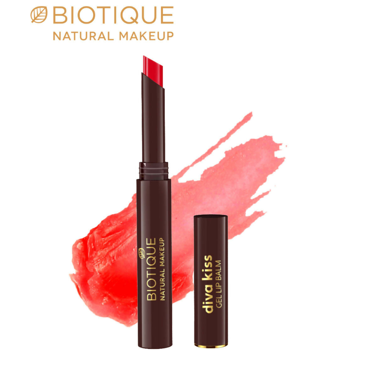 Biotique Diva Kiss Gel Lip Balm - Watermelon Quench-R109 Biotique Diva Kiss Gel Lip Balm - Watermelon Quench-R109