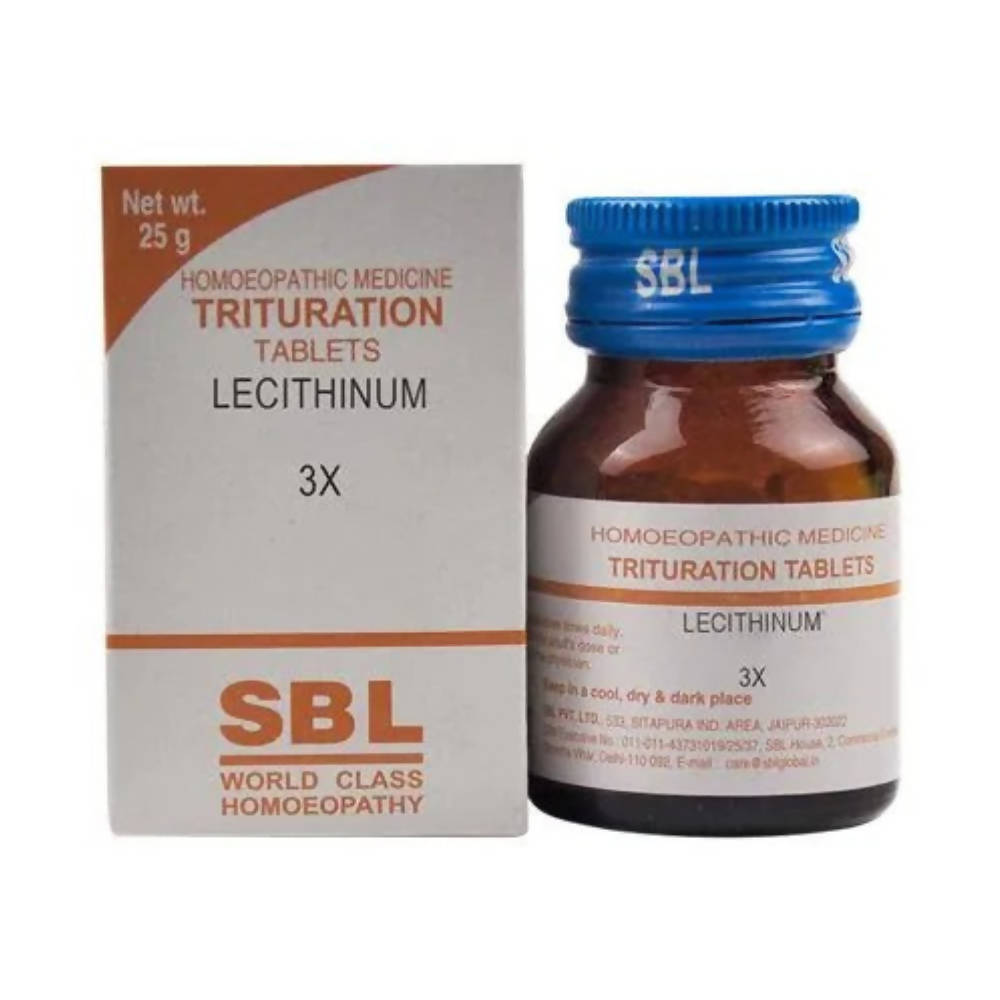 SBL Homeopathy Lecithinum Trituration Tablets - Safuron