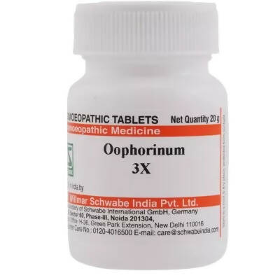 Dr. Willmar Schwabe India Oophorinum Tablets - Safuron Naturals