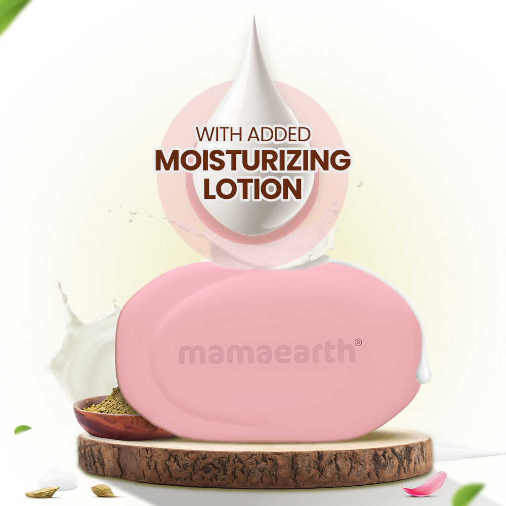 Mamaearth Multani Mitti Moisturizing Lotion Soap (Buy 3 Get 1 Free) - Limited Time Offer Mamaearth Multani Mitti Moisturizing Lotion Soap (Buy 3 Get 1 Free) - Limited Time Offer