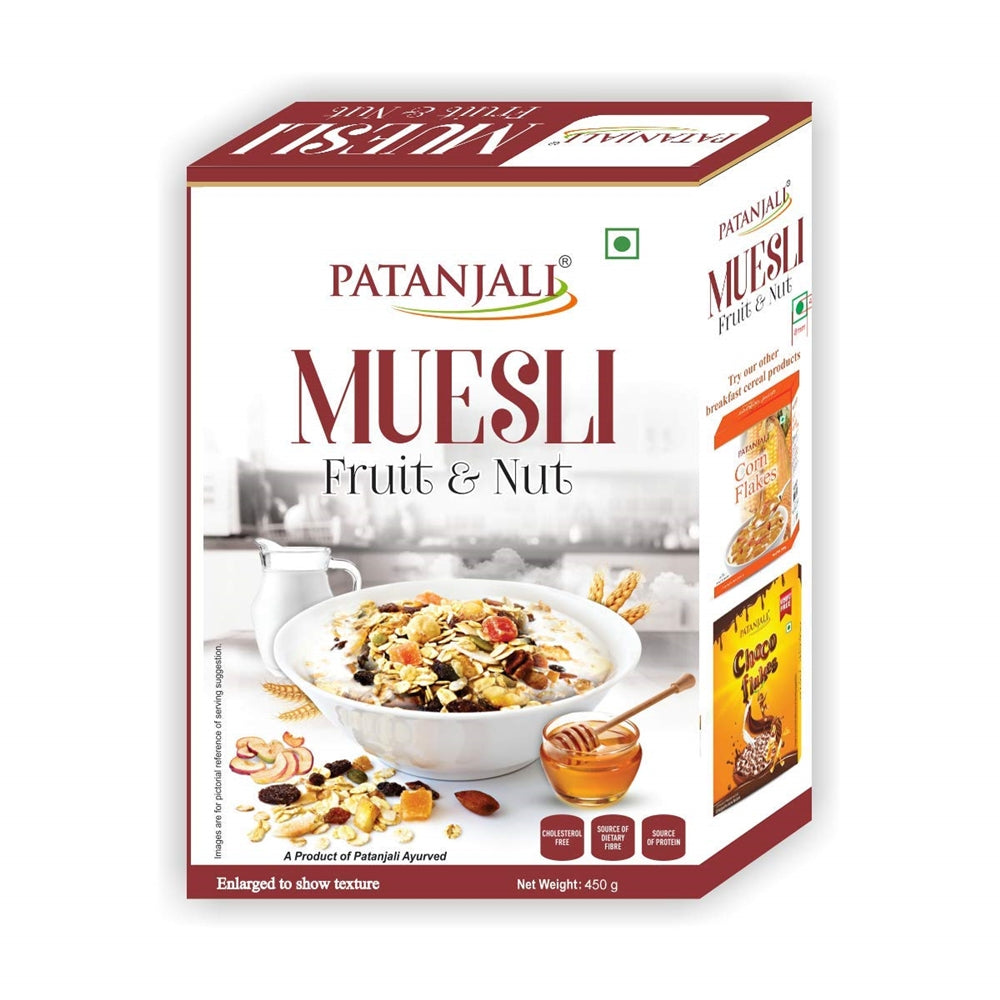 Patanjali Muesli Fruit & Nut - safuroncart Patanjali Muesli Fruit & Nut - safuroncart