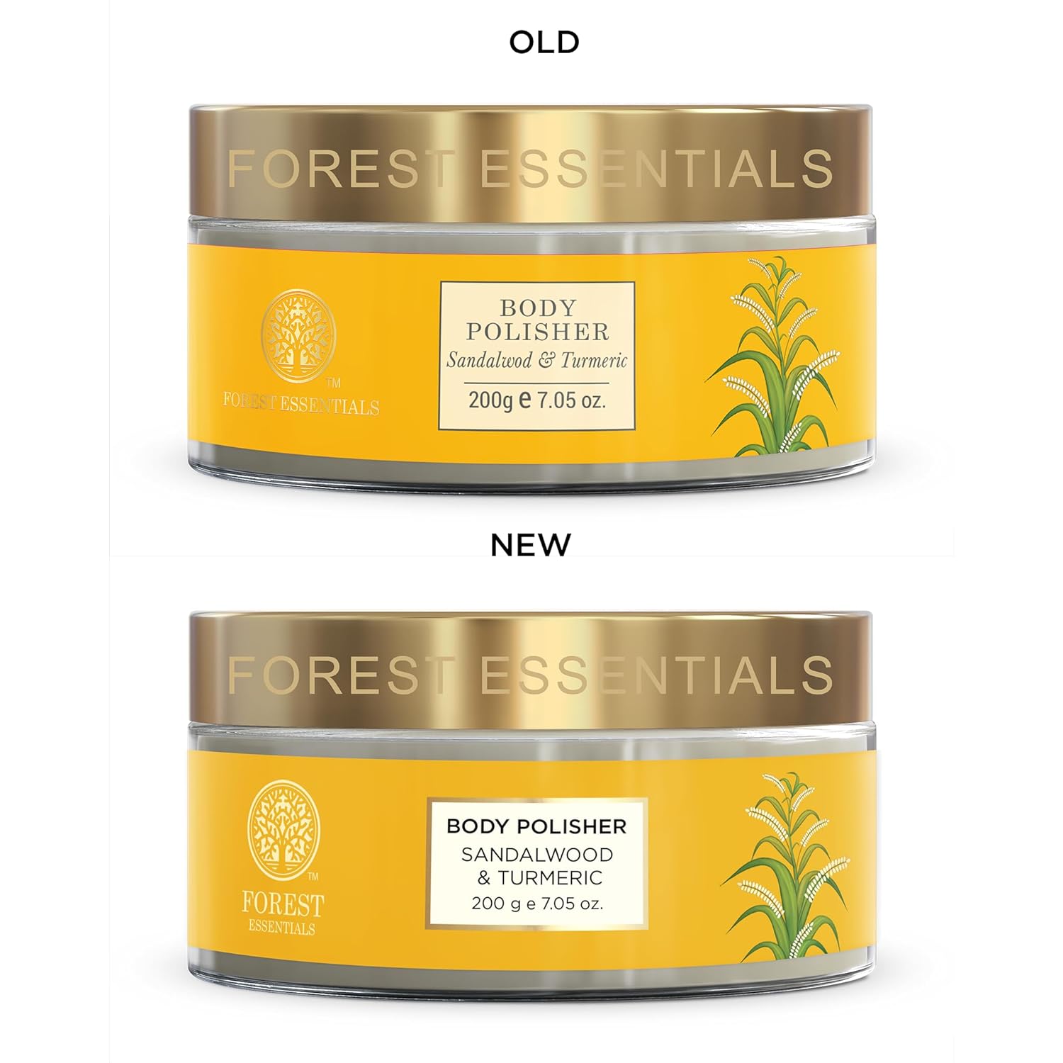 Forest Essentials Body Polisher Sandalwood & Turmeric Forest Essentials Body Polisher Sandalwood & Turmeric