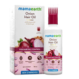 Mamaearth Onion Hair Oil With Onion & Redensyl For Hair Fall Control - Safuron