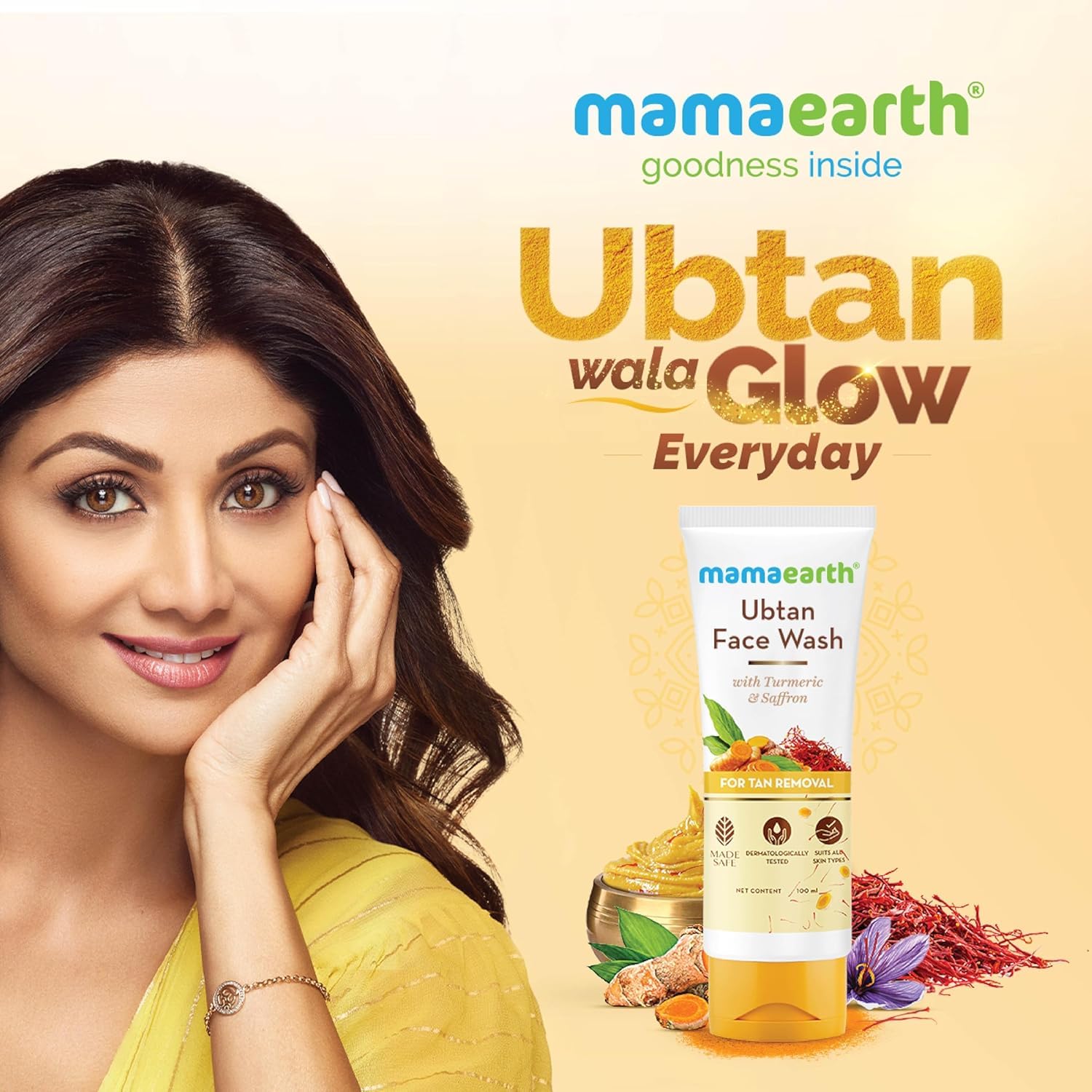 Mamaearth Ubtan Face Wash For Tan Removal Mamaearth Ubtan Face Wash For Tan Removal