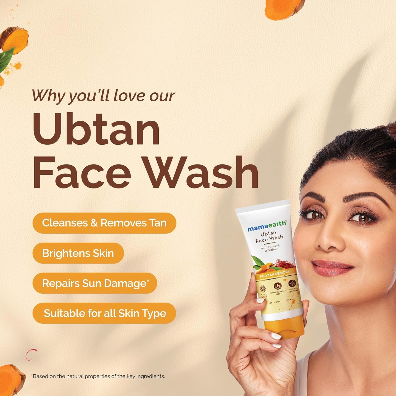 Mamaearth Ubtan Face Wash For Tan Removal Mamaearth Ubtan Face Wash For Tan Removal