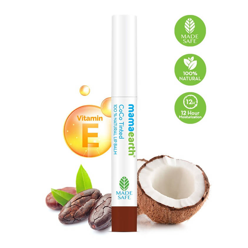 Mamaearth CoCo Tinted 100% Natural Lip Balm Mamaearth CoCo Tinted 100% Natural Lip Balm