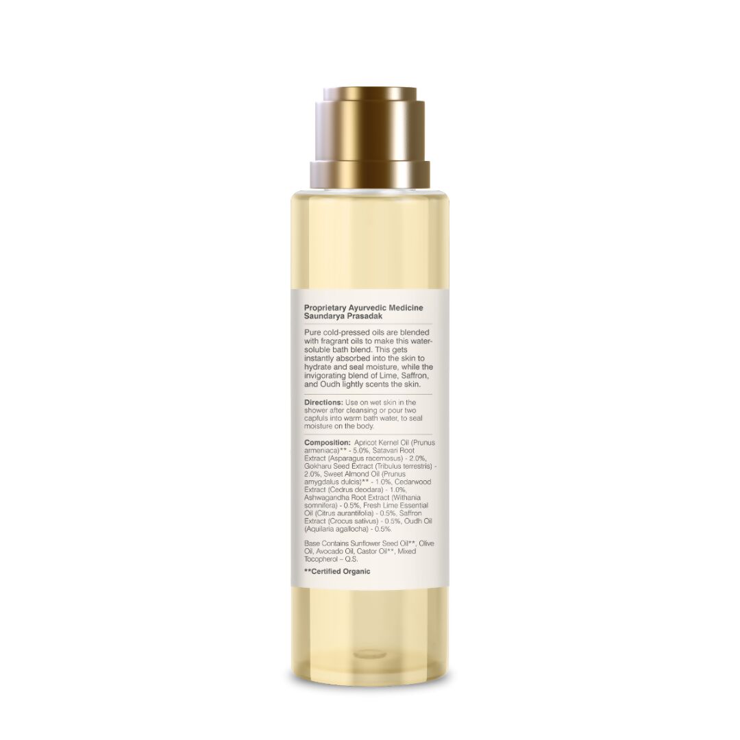 Forest Essentials After Bath Oil Lime Saffron & Oudh Forest Essentials After Bath Oil Lime Saffron & Oudh