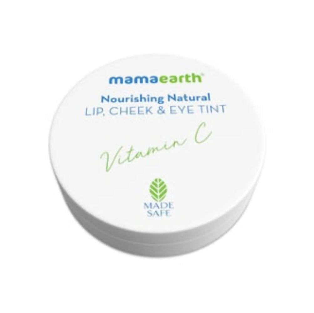 Mamaearth Nourishing Natural Lip Cheek & Eye Tint With Vitamin C & Cocoa-Coco Nude - Safuron