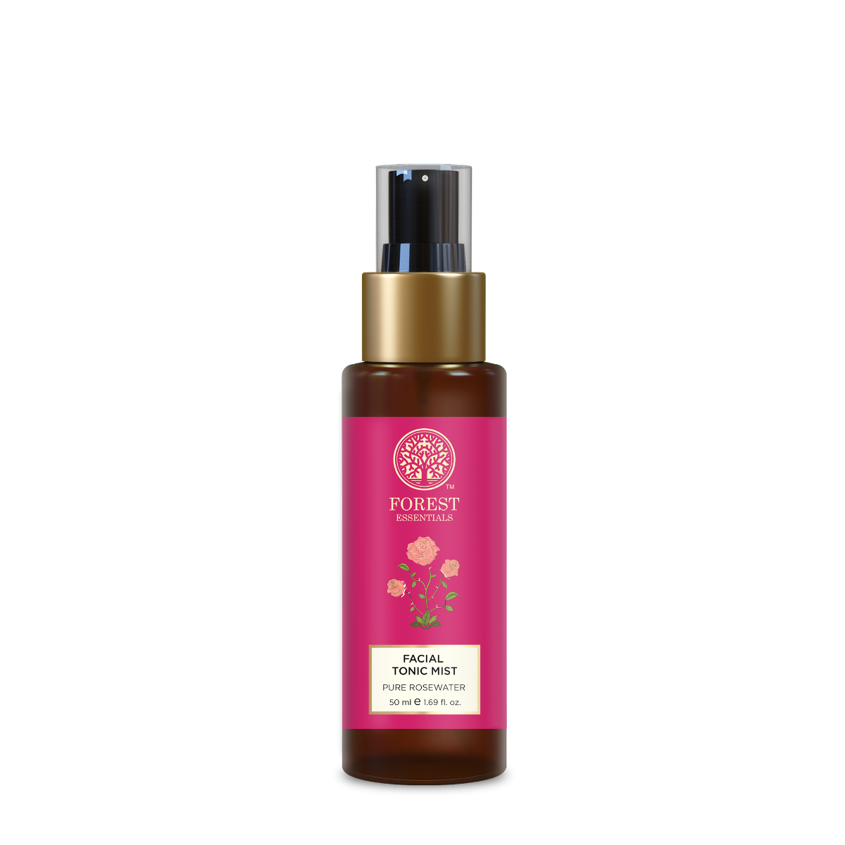 Forest Essentials Travel Size Facial Tonic Mist Pure Rosewater Forest Essentials