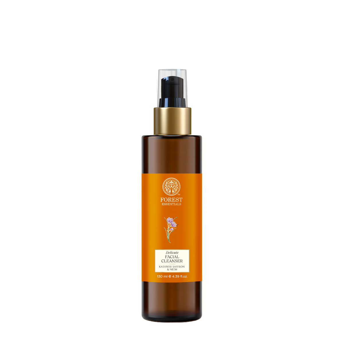 Forest Essentials Travel Size Delicate Facial Cleanser Kashmiri Saffron & Neem Forest Essentials
