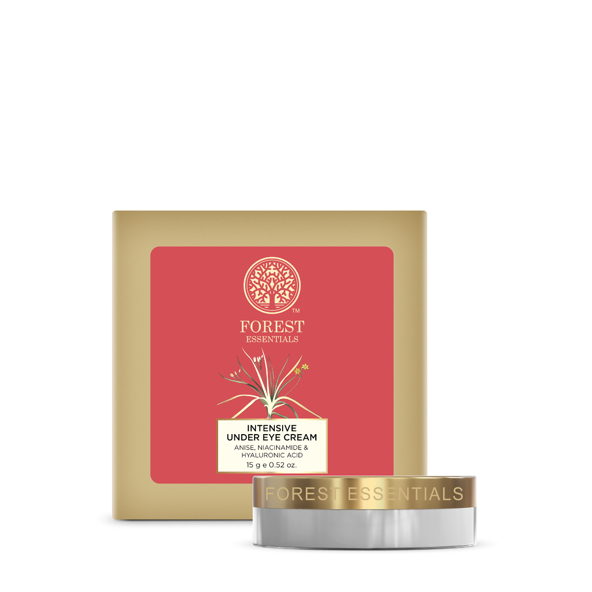 Forest Essentials Intensive Under Eye Cream Anise, Niacinamide & Hyaluronic Acid Forest Essentials