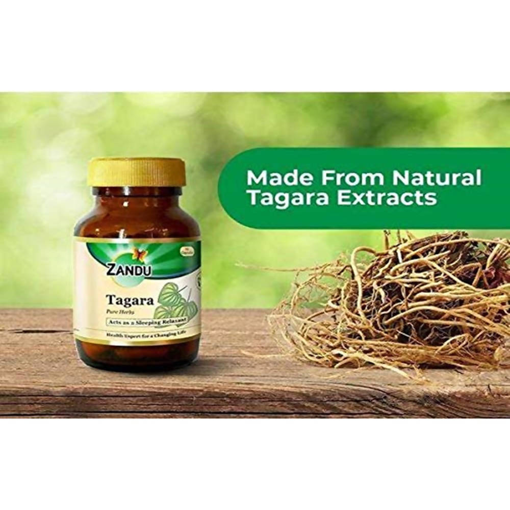 Zandu Tagara Pure Herbs Capsules Zandu Tagara Pure Herbs Capsules