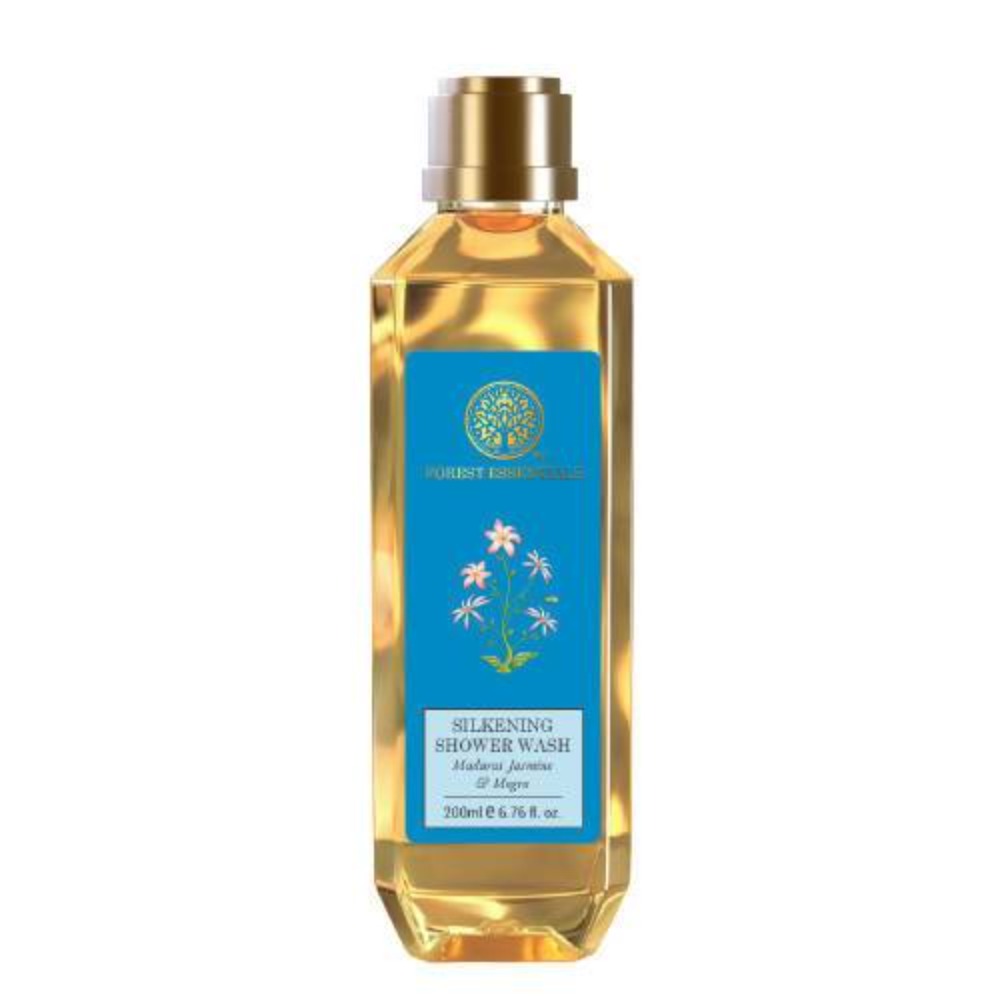 Forest Essentials Travel Size Silkening Shower Wash Madurai Jasmine & Mogra - Safuron Forest Essentials Travel Size Silkening Shower Wash Madurai Jasmine & Mogra - Safuron