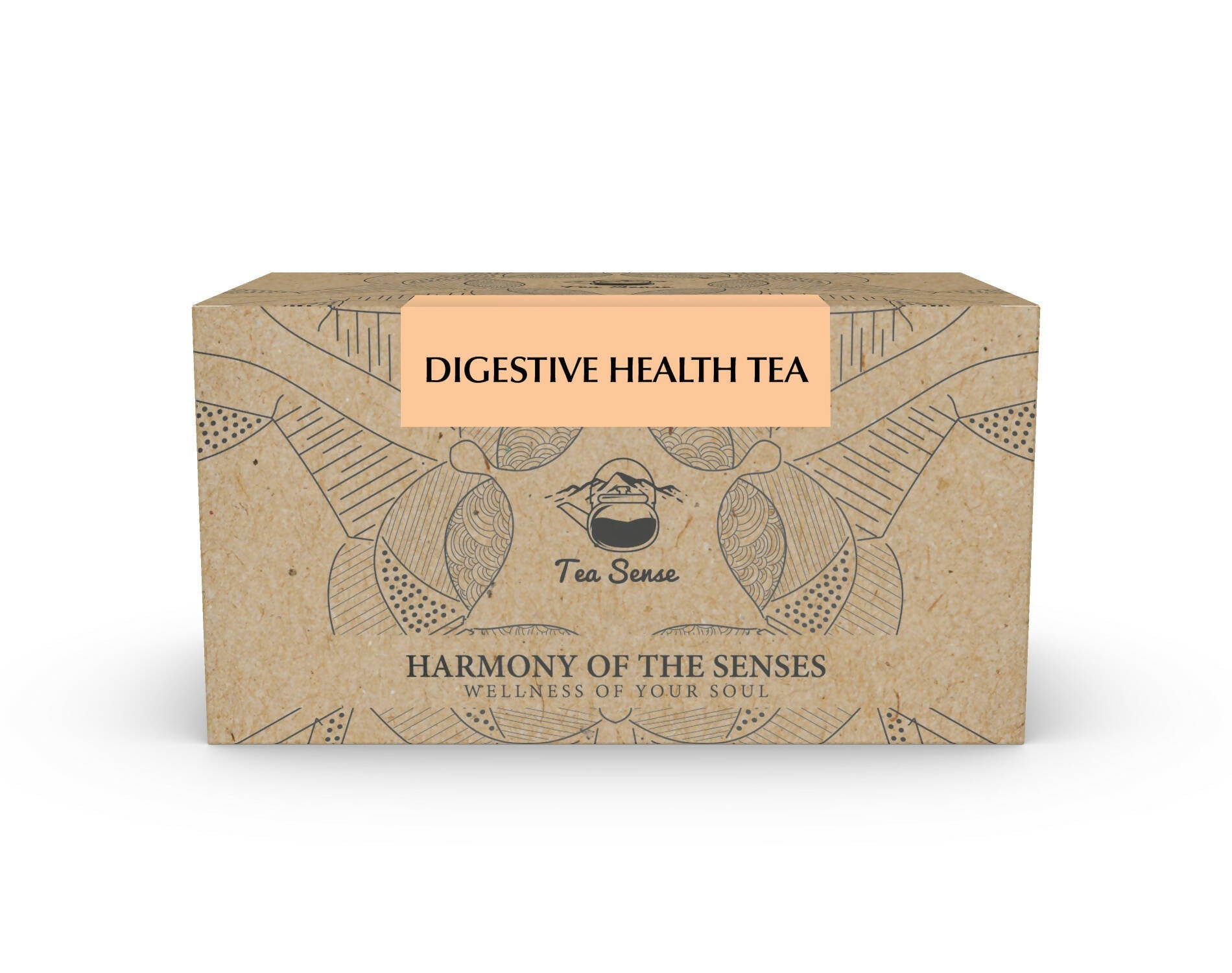 Tea Sense Digestive Health Tea Bags Box - Safuron