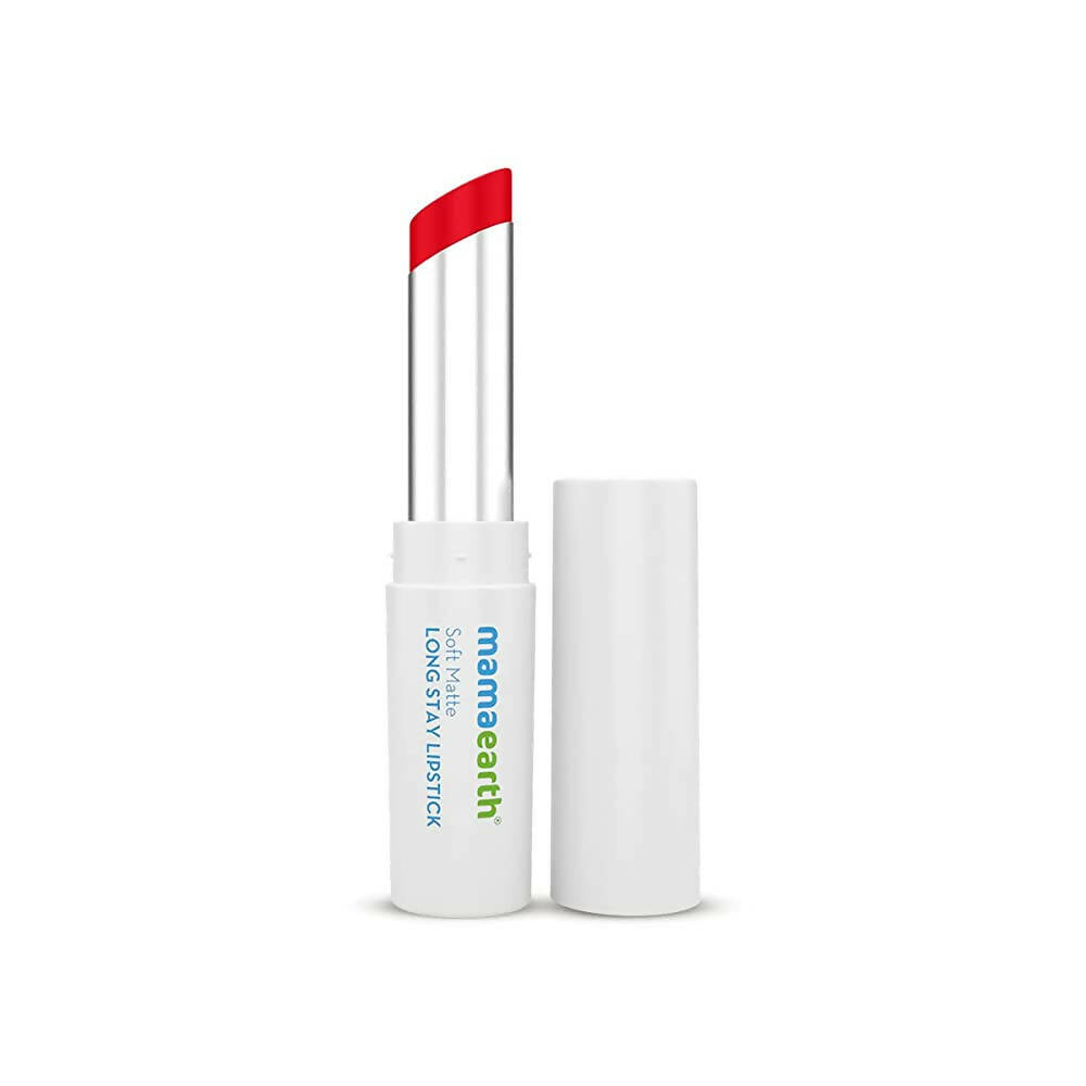 Mamaearth Soft Matte Long Stay Lipstick - Red Dahlia Mamaearth Soft Matte Long Stay Lipstick - Red Dahlia