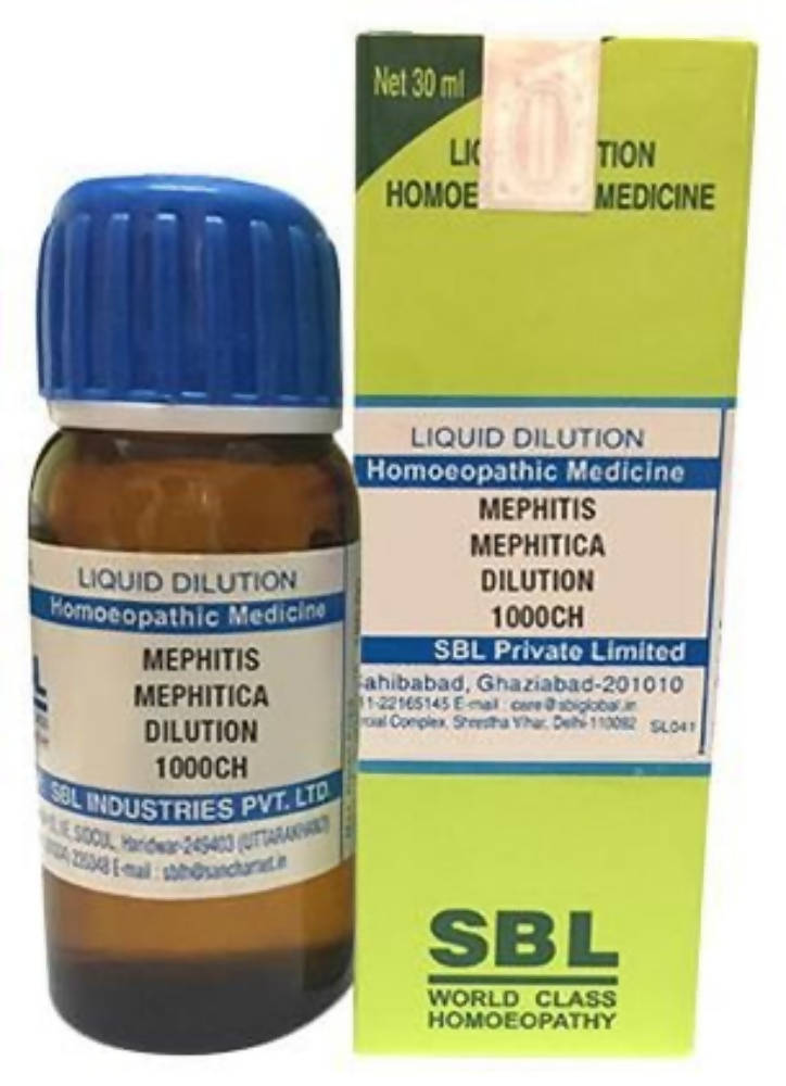 SBL Homeopathy Mephitis Mephitica Dilution SBL Homeopathy Mephitis Mephitica Dilution