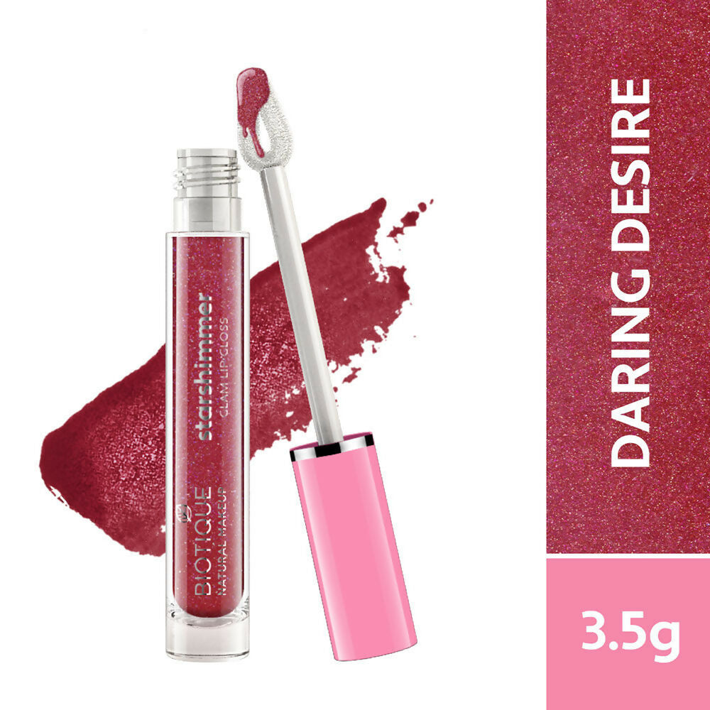 Biotique Starshimmer Glam Lip Gloss - Daring Desire Biotique Starshimmer Glam Lip Gloss - Daring Desire