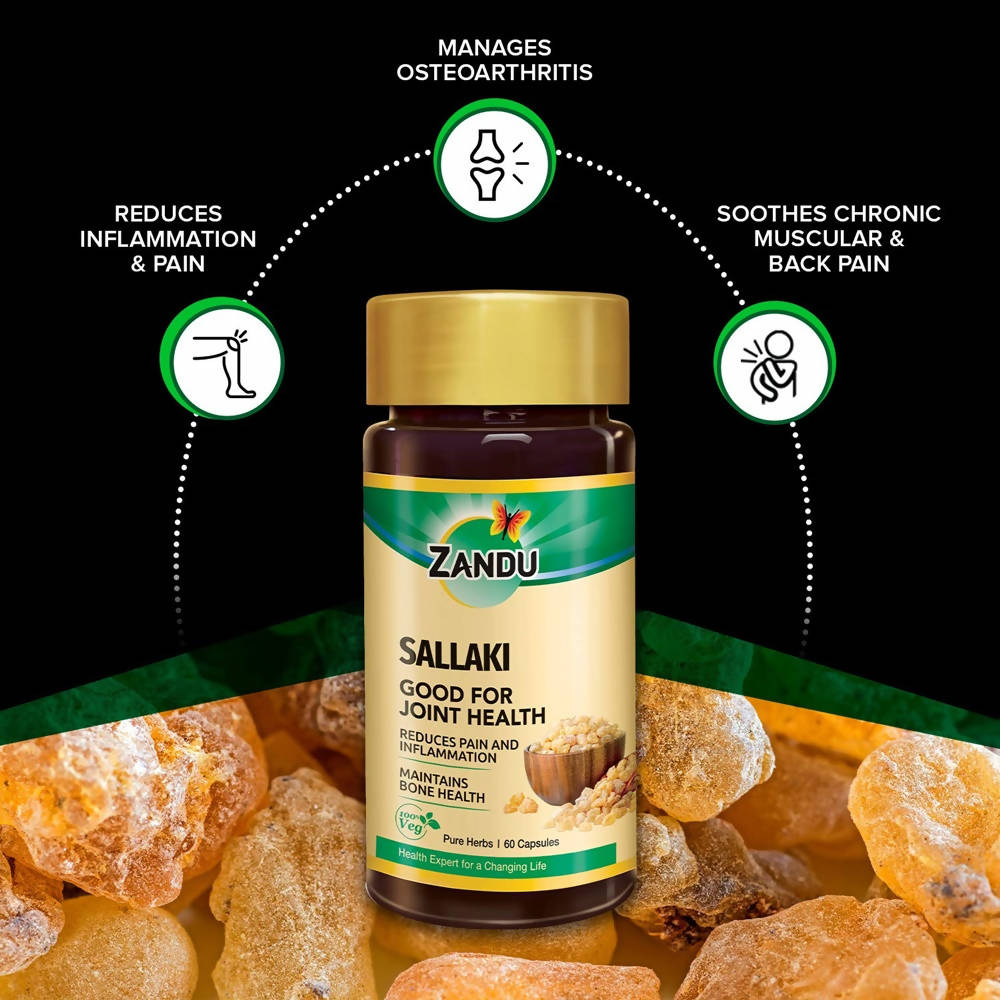 Zandu Sallaki Capsules Good For Joint Health Zandu Sallaki Capsules Good For Joint Health