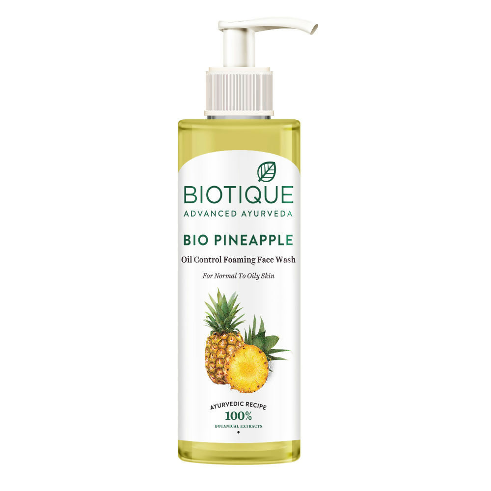 Biotique Bio Pineapple Oil Control Foaming Face Wash Biotique Bio Pineapple Oil Control Foaming Face Wash