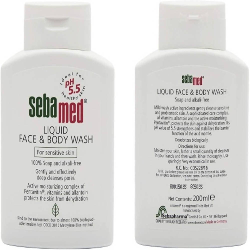 Sebamed Liquid Face And Body Wash Sebamed Liquid Face And Body Wash