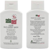Sebamed Liquid Face And Body Wash