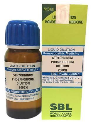 SBL Homeopathy Strychninum Phosphoricum Dilution SBL Homeopathy Strychninum Phosphoricum Dilution