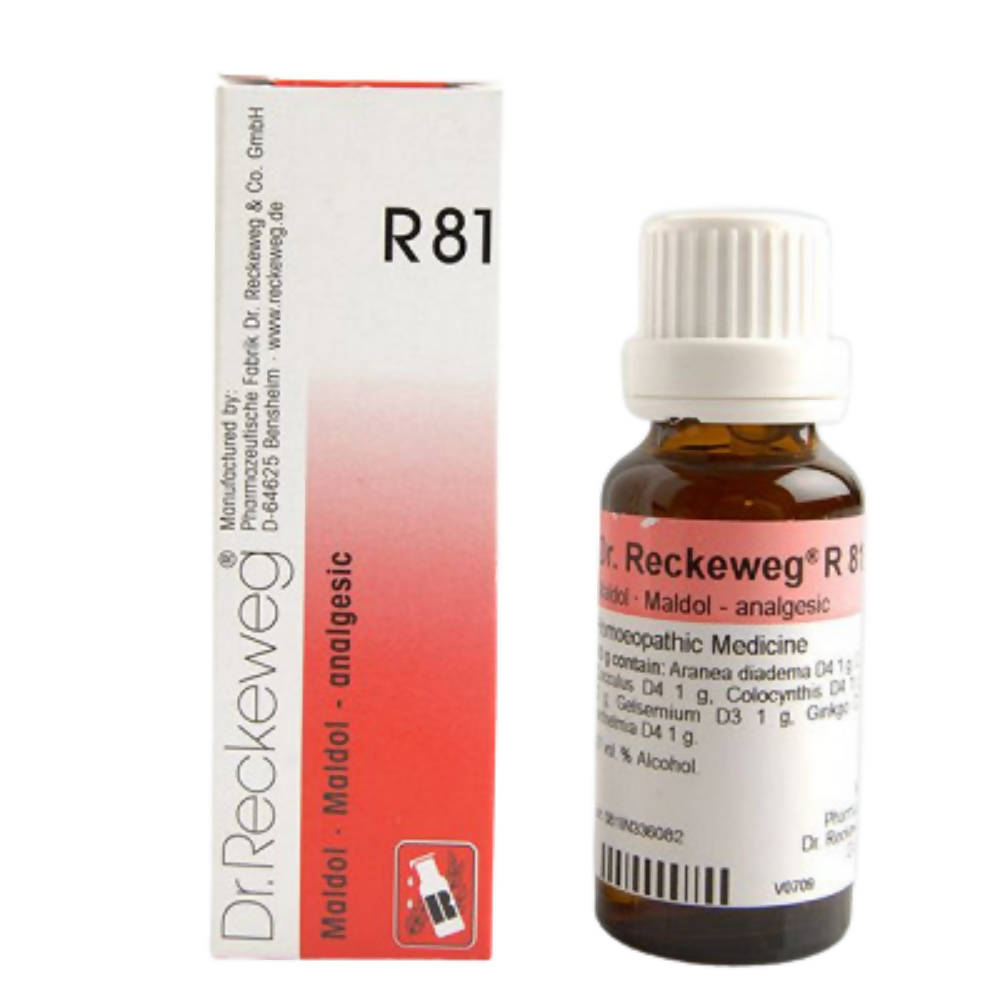 Dr. Reckeweg R81 Analgesic Drops - Safuron Naturals