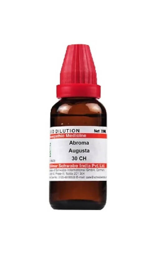 Dr. Willmar Schwabe India Abroma Augusta Dilution Dr. Willmar Schwabe India Abroma Augusta Dilution