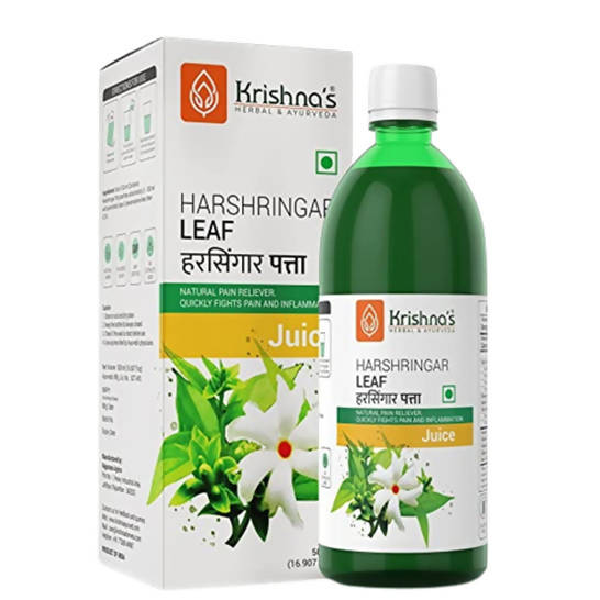 Krishna's Herbal & Ayurveda Harshringar Leaf Juice - Safuron