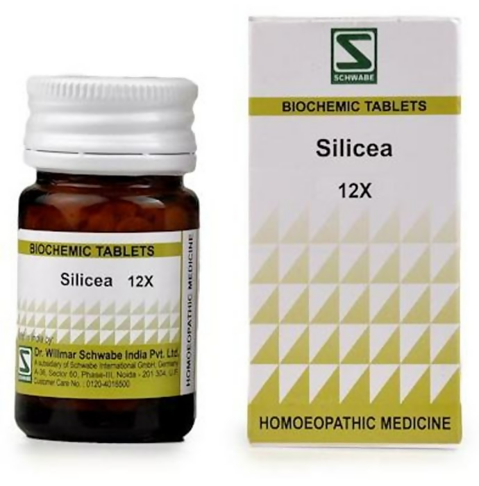 Dr. Willmar Schwabe India Silicea Biochemic Tablets - Safuron Naturals Dr. Willmar Schwabe India Silicea Biochemic Tablets - Safuron Naturals